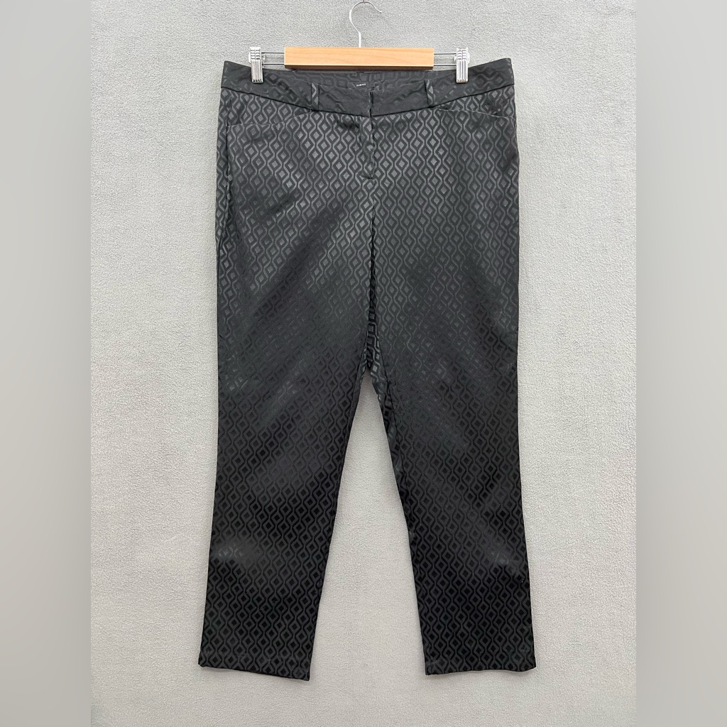 Worthington Women’s Size 10 Black Dress Pants Slim Fit Ankle